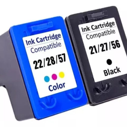 Cartuchos De Tintas Compatíveis 56XL e 57XL