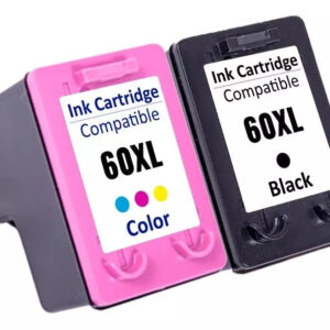 Cartuchos De Tintas Compatíveis 60xl Black e Color