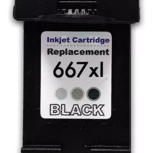 Cartucho Compatível 667xl Black